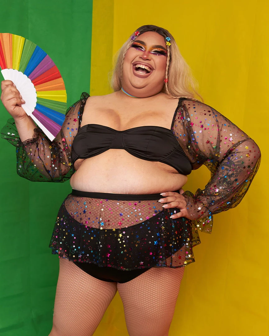 IHeartRaves Rainbow Dazzler Outfit 1 IHeartRaves Rainbow Dazzler Outfit