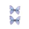 Western Fashion Lavender Butterfly Hair Clips