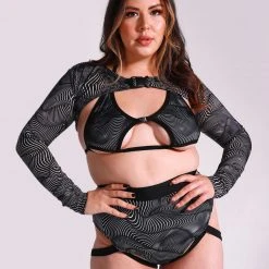 Lyte Couture X IHR Illusions Ultra Crop Top Clothing 19 Lyte Couture X IHR Illusions Ultra Crop Top Clothing