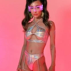 Day G Iridescent For Days Hi-Cut Leg Harness Bottoms