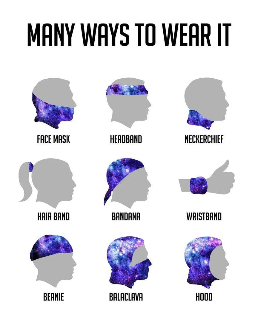 INTO THE AM Cave Crystals Seamless Mask Bandana Masks & Bandanas 5 INTO THE AM Cave Crystals Seamless Mask Bandana Masks & Bandanas