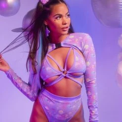 Rolita Couture Clothing Lunita X IHR Ultra Violet Ultra Crop Top 20 Rolita Couture Clothing Lunita X IHR Ultra Violet Ultra Crop Top