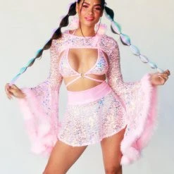 J. Valentine Slice Of Heaven Sequin Ultra Crop Top Clothing 21 J. Valentine Slice Of Heaven Sequin Ultra Crop Top Clothing