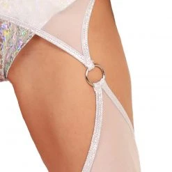 J. Valentine Ride It Out Fringe Mesh Chaps Clothing