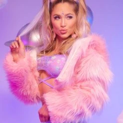 Rolita Couture Lunita X IHR Fur Crop Jacket 23 Rolita Couture Lunita X IHR Fur Crop Jacket