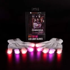 EmazingLights Chroma Evolution Glove Set Pashminas & Festival Accessories