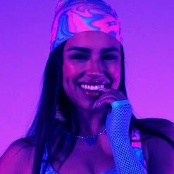 Dippin Daisies Recycled Fabric Melted Marble Head Bandana New Arrivals