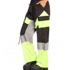 Hot & Delicious Black Bead Neon Frenzy Speed Clasp Reflective Pants New Arrivals 7 Hot & Delicious Black Bead Neon Frenzy Speed Clasp Reflective Pants New Arrivals