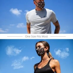 INTO THE AM Masks & Bandanas Roses Face Mask 11 INTO THE AM Masks & Bandanas Roses Face Mask