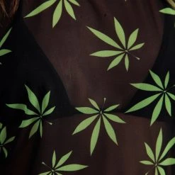 OhYes 420 Hunni Weed Mesh Oversized Tee