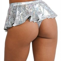 Hot & Delicious Black Bead Nova Babe Two Piece Holo Set