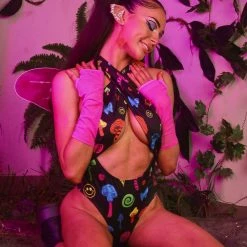 Cherry Mellow, Inc. Mush Love Halter Bodysuit 13 Cherry Mellow, Inc. Mush Love Halter Bodysuit