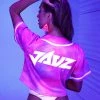 University Customs Jauz X IHR Reflective Galaxy Cropped Jersey