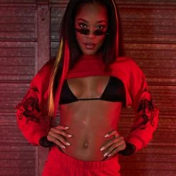 Rock & Rose New Arrivals Dead End Dragon Ultra Crop Top 16 Rock & Rose New Arrivals Dead End Dragon Ultra Crop Top