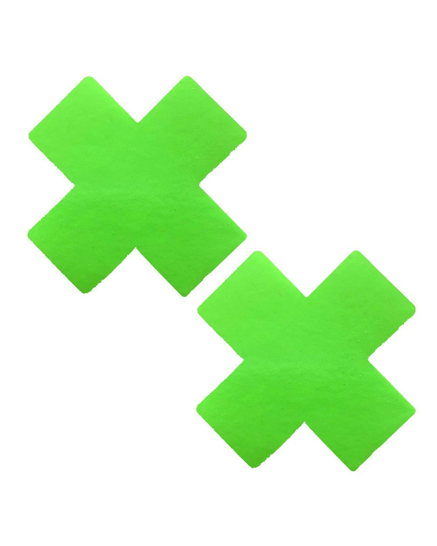 Neva Nude Neon Cross Pasties Accessories 1 Neva Nude Neon Cross Pasties Accessories