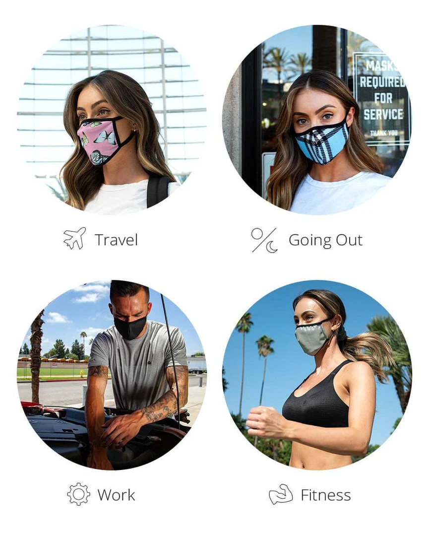 One By One Apparel Miss Cosmic Filtered Face Mask 7 One By One Apparel Miss Cosmic Filtered Face Mask