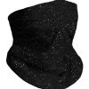 INTO THE AM Paint Splatter Black Seamless Mask Bandana Masks & Bandanas