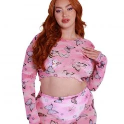 Cherry Mellow, Inc. A Beautiful Fleeting Moment Mesh Long Sleeve Top 14 Cherry Mellow, Inc. A Beautiful Fleeting Moment Mesh Long Sleeve Top