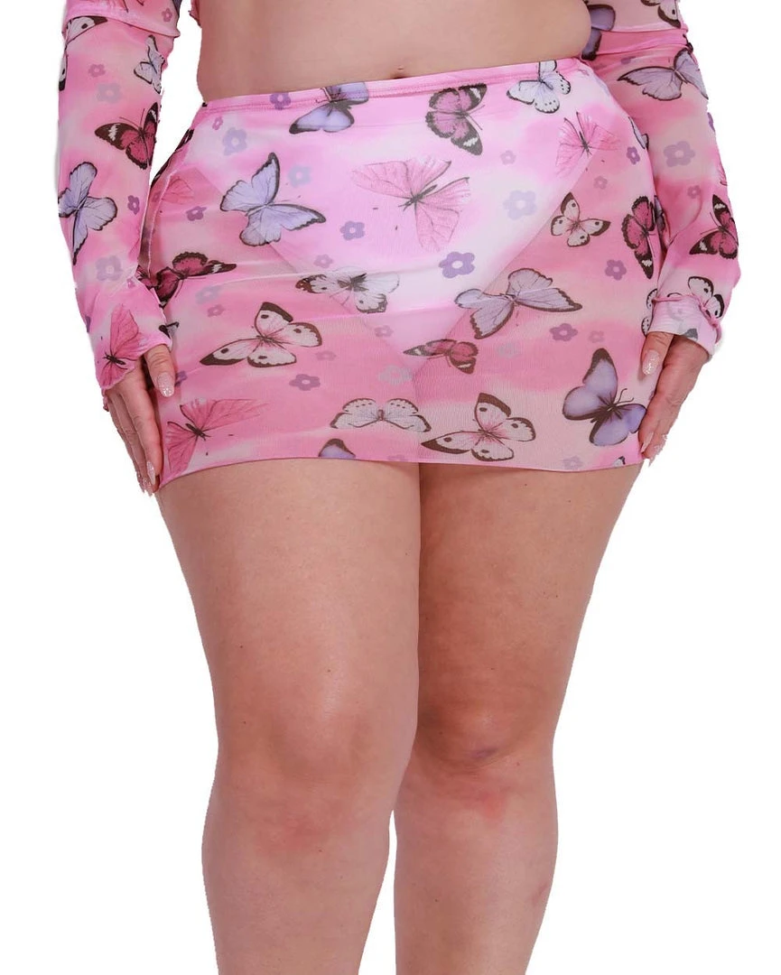 Cherry Mellow, Inc. A Beautiful Fleeting Moment Mesh Mini Skirt 6 Cherry Mellow, Inc. A Beautiful Fleeting Moment Mesh Mini Skirt