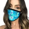 INTO THE AM Masks & Bandanas Acid Lagoon Face Mask