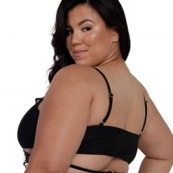 Dippin Daisies Act Up Wrap Around Crop Top