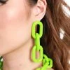 Shalom International After Hours Chain Earrings