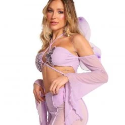 OhYes New Arrivals Airy Fairy Butterfly Halter Tie Top