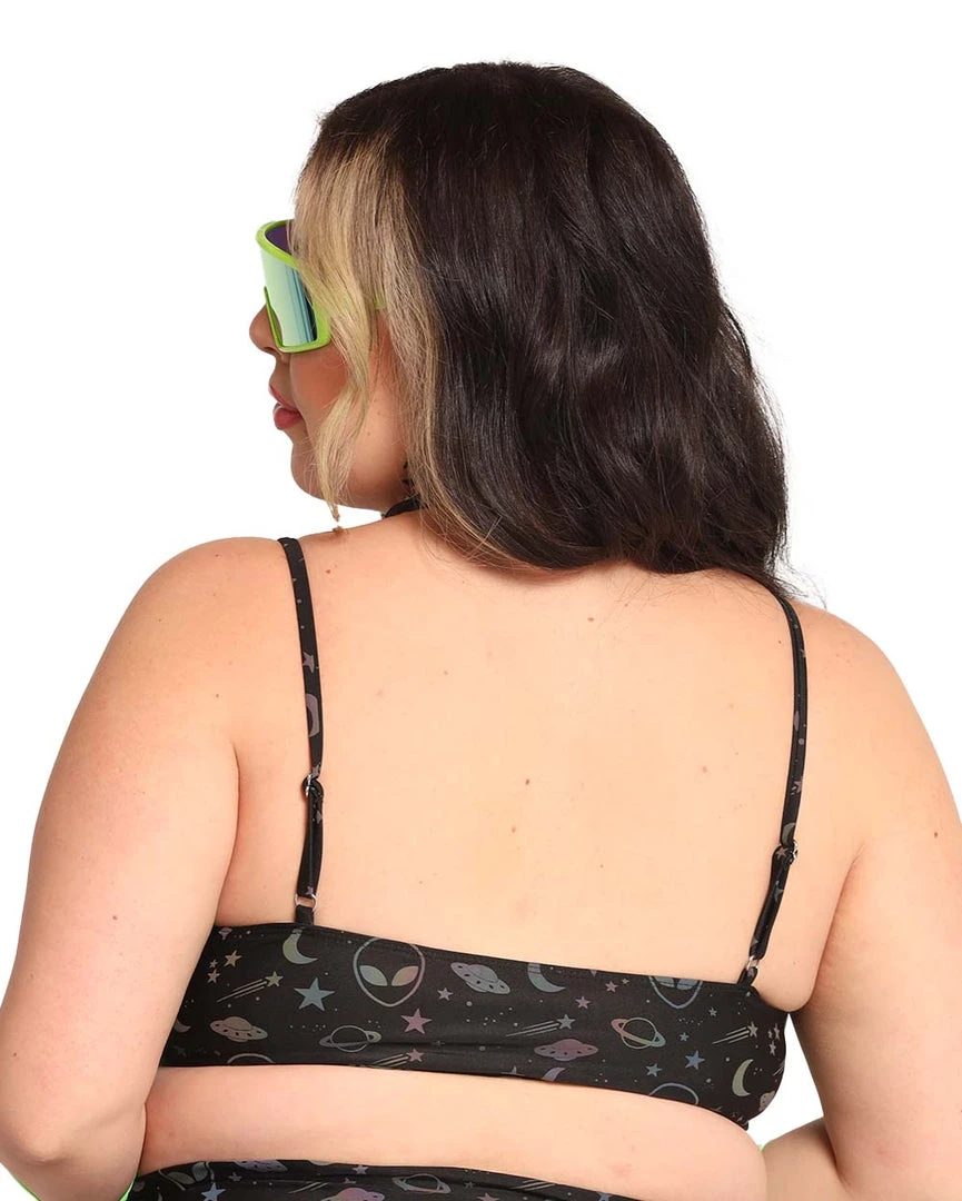 Dippin Daisies New Arrivals Alien Alert Reflective Underboob Top 11 Dippin Daisies New Arrivals Alien Alert Reflective Underboob Top