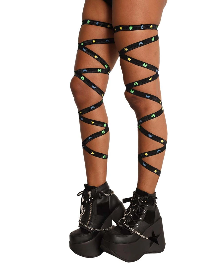Andrew - Agent Alien Quest Neon Leg Wraps 1 Andrew - Agent Alien Quest Neon Leg Wraps