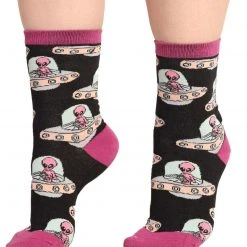 JY Designs And Creations Accessories Alien Up Socks
