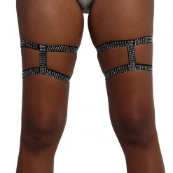Andrew - Agent Always Shine Ur Brightest Rhinestone Leg Garters Accessories