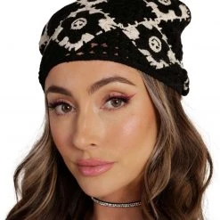 Ana Accessories Always Smiling Crochet Bandana