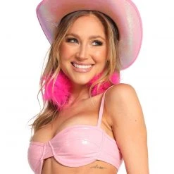 OhYes New Arrivals Angel's Kiss Vinyl Bra Top