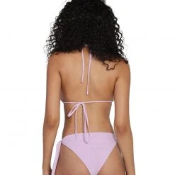 Hot & Delicious Black Bead BB Girl Rhinestone Bikini Set