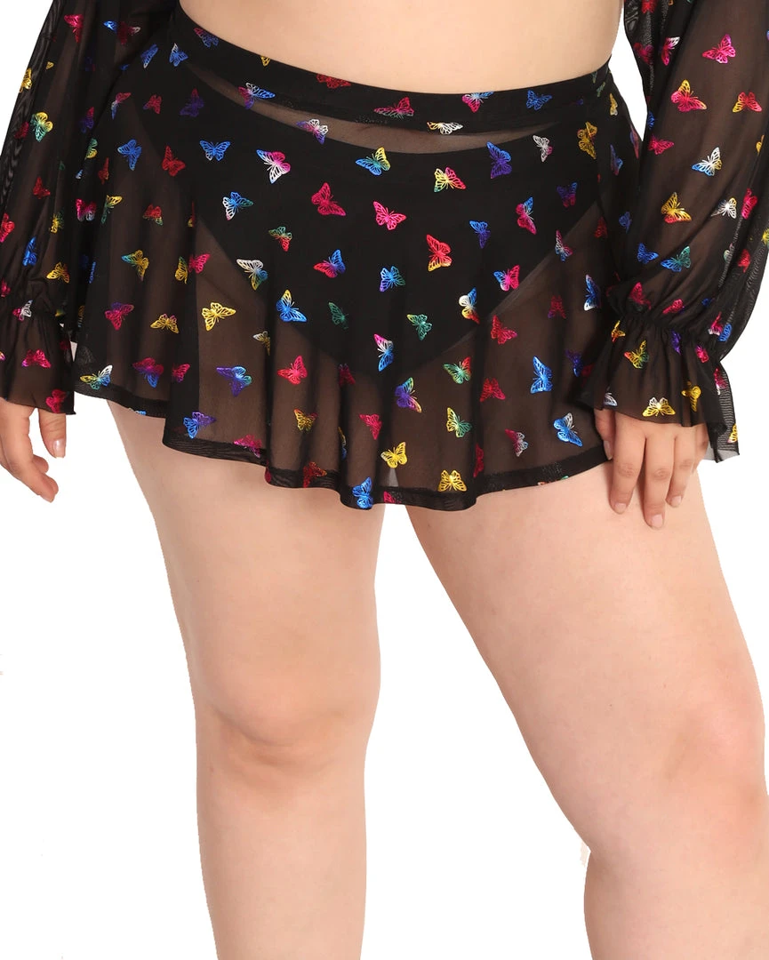 OhYes BB Ur So Fly Flowy Mesh Skirt 5 OhYes BB Ur So Fly Flowy Mesh Skirt