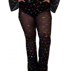 OhYes BB Ur So Fly Mesh Bell Bottoms