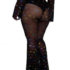 OhYes BB Ur So Fly Mesh Bell Bottoms