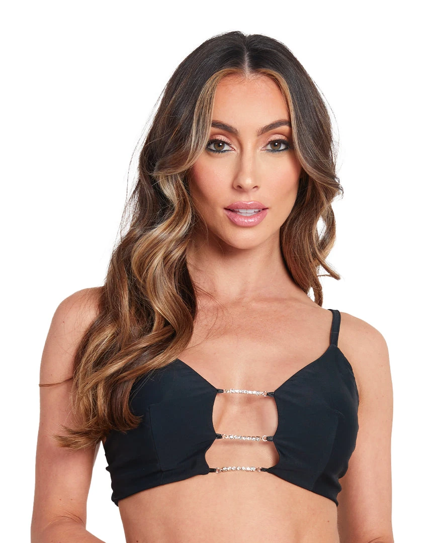 OhYes Baddie Since Birth Rhinestone Clasp Tank Top Tops 1 OhYes Baddie Since Birth Rhinestone Clasp Tank Top Tops