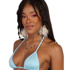 Body Language Clothing Basic Baddie Triangle Top 75 Body Language Clothing Basic Baddie Triangle Top