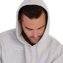 INTO THE AM Men Basic Midweight Hoodie 30 INTO THE AM Men Basic Midweight Hoodie