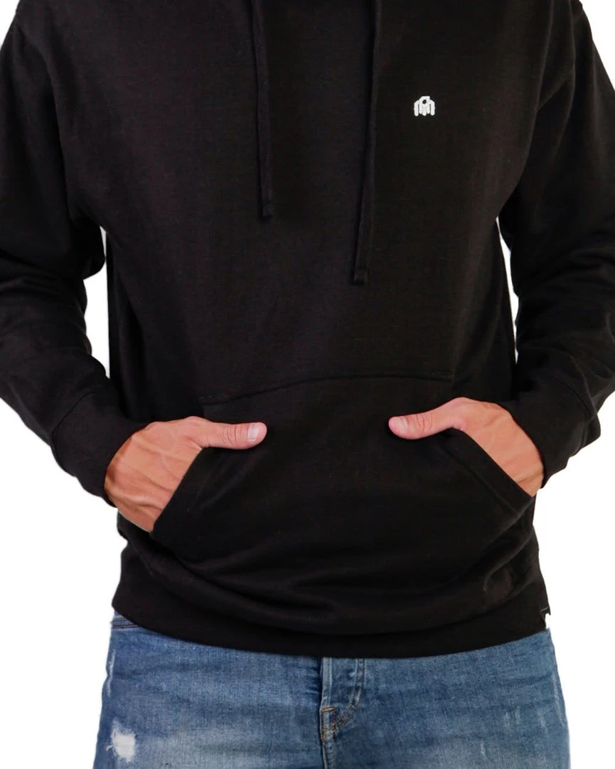 INTO THE AM Men Basic Midweight Hoodie 11 INTO THE AM Men Basic Midweight Hoodie