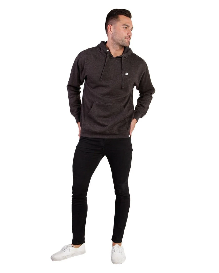 INTO THE AM Men Basic Midweight Hoodie 14 INTO THE AM Men Basic Midweight Hoodie