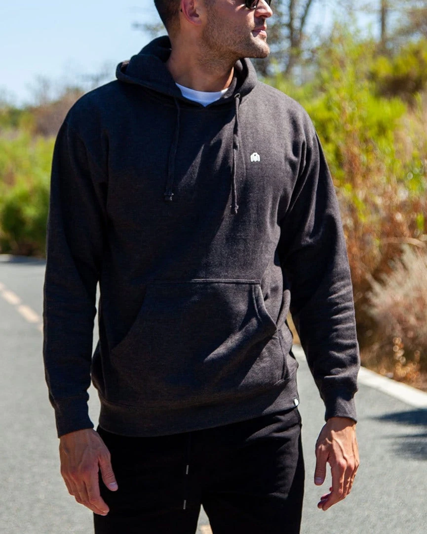 INTO THE AM Men Basic Midweight Hoodie 13 INTO THE AM Men Basic Midweight Hoodie