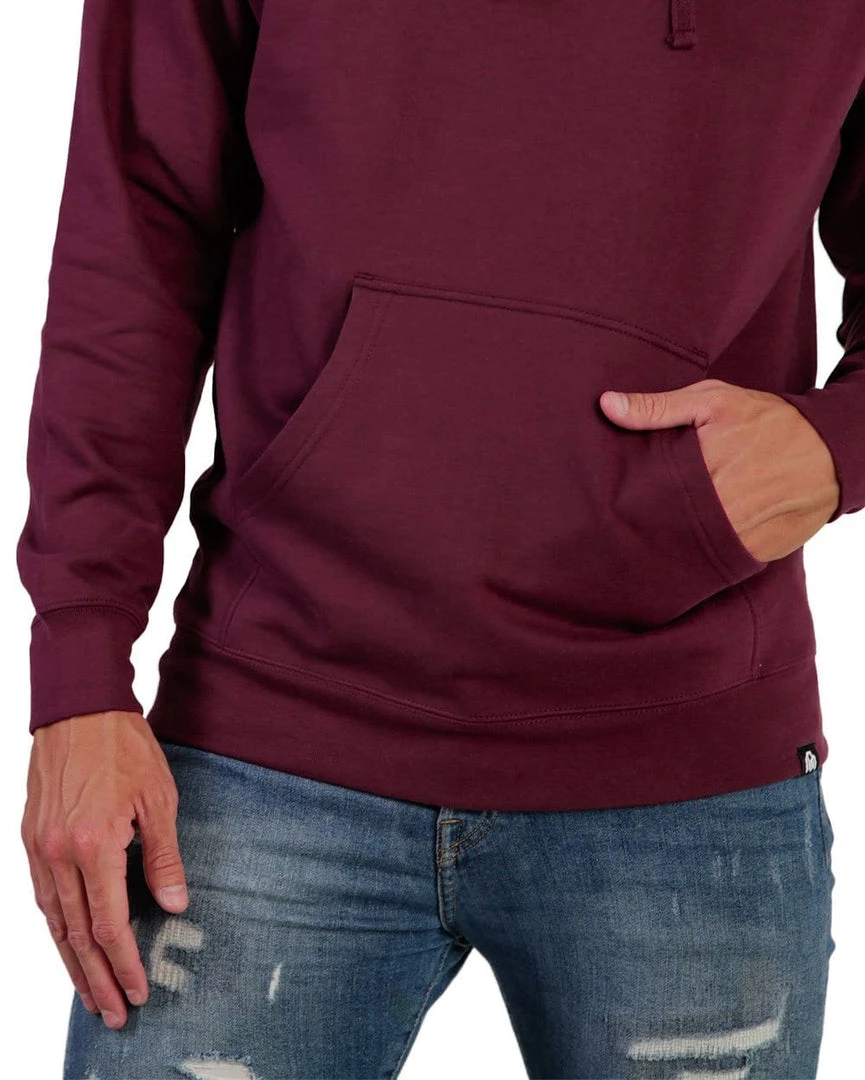 INTO THE AM Men Basic Midweight Hoodie 3 INTO THE AM Men Basic Midweight Hoodie