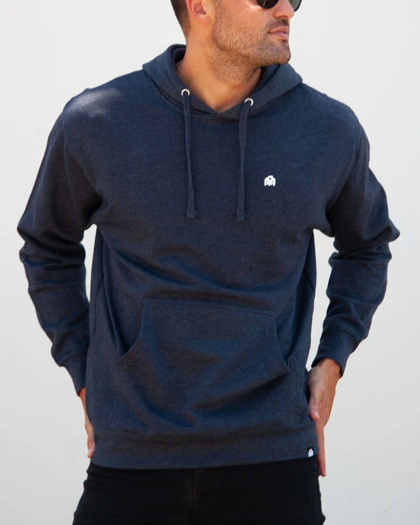 INTO THE AM Men Basic Midweight Hoodie 17 INTO THE AM Men Basic Midweight Hoodie