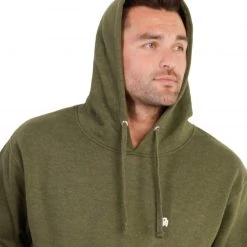 INTO THE AM Men Basic Midweight Hoodie 46 INTO THE AM Men Basic Midweight Hoodie