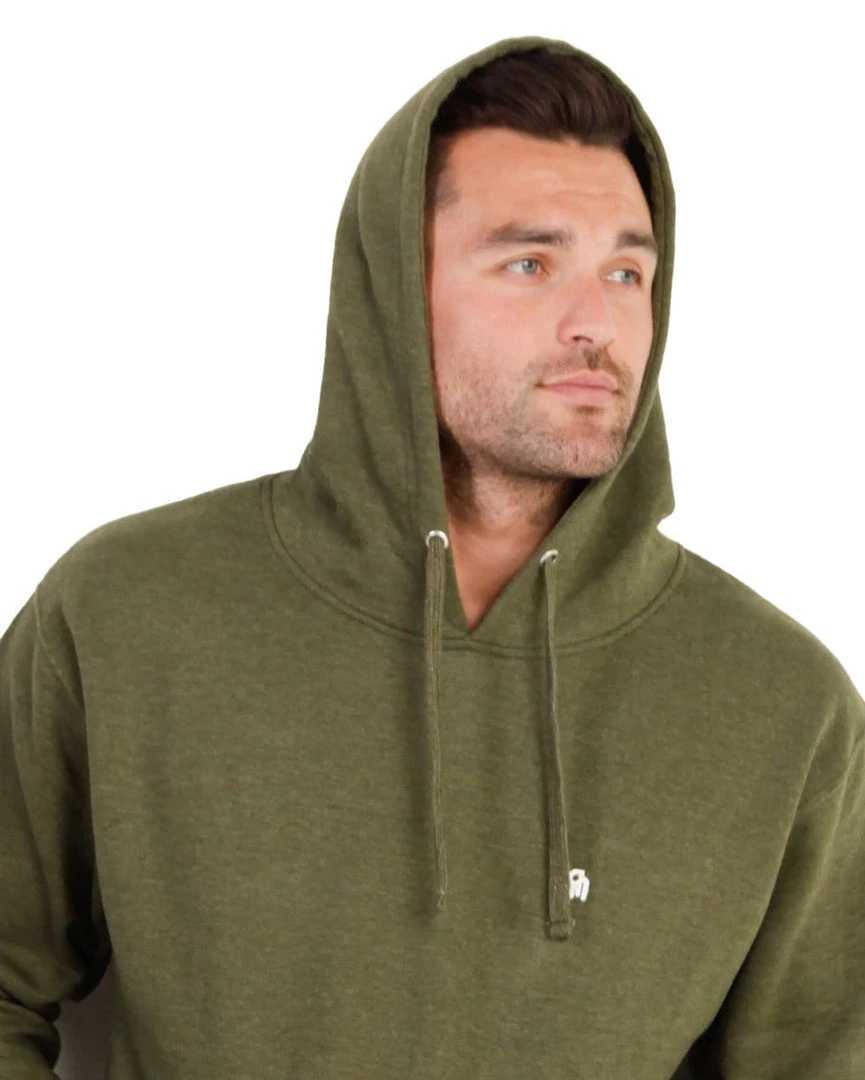 INTO THE AM Men Basic Midweight Hoodie 23 INTO THE AM Men Basic Midweight Hoodie