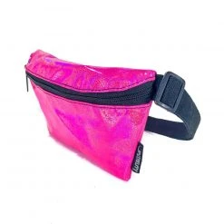 Fydelity Bespeckled In Rainbow Holo Fanny Pack
