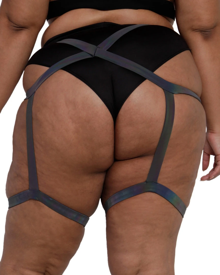 OhYes Bish, I'm Winning Reflective Harness Bottoms 8 OhYes Bish, I'm Winning Reflective Harness Bottoms