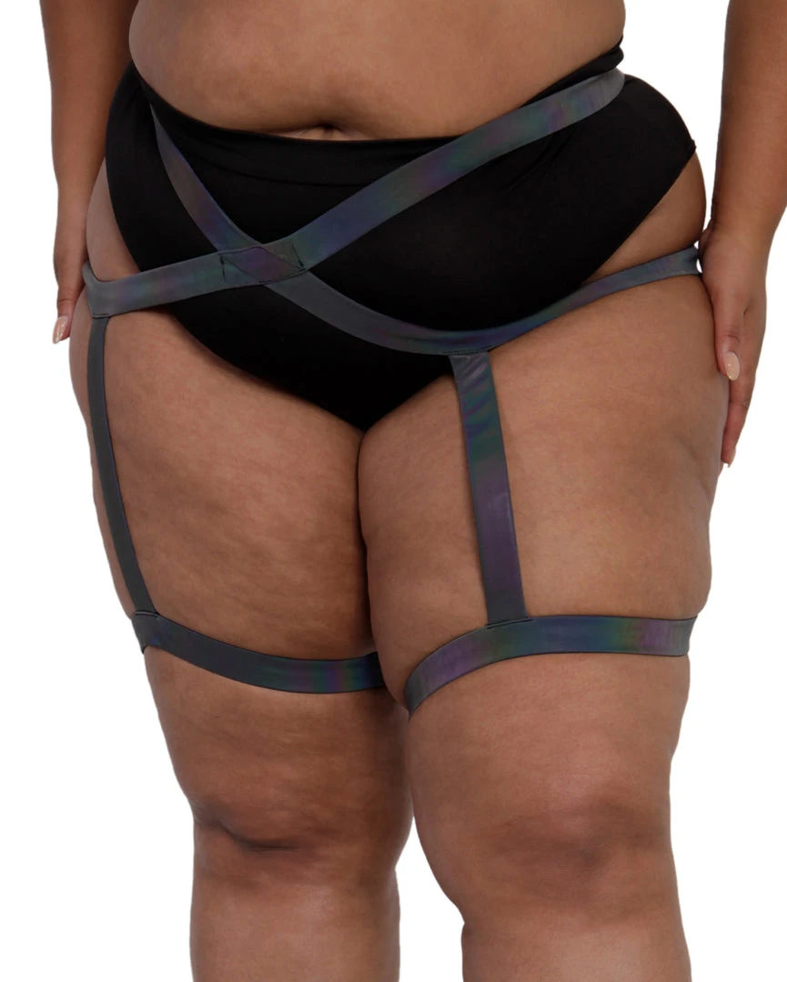 OhYes Bish, I'm Winning Reflective Harness Bottoms 7 OhYes Bish, I'm Winning Reflective Harness Bottoms